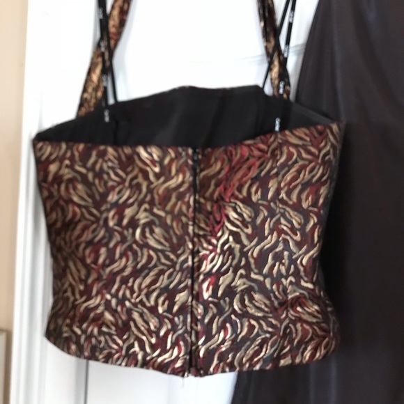 Holiday ready halter corset top - Picture 2 of 7